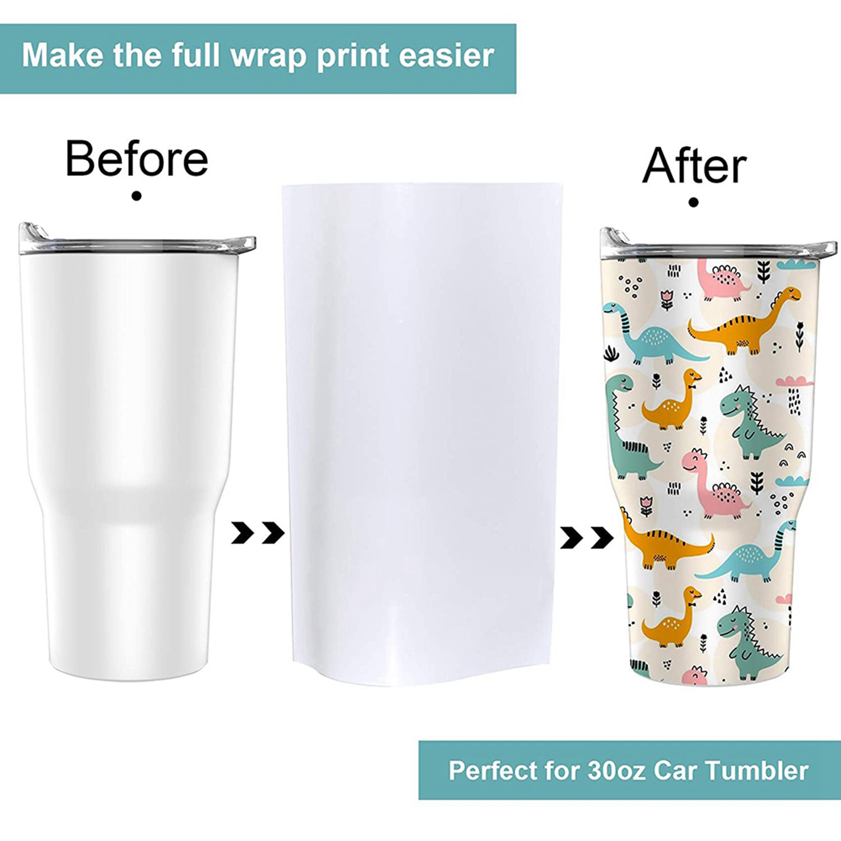 ABBN-8X12 pollici Manicotti te - Sublimation Mug White recensione e prezzo